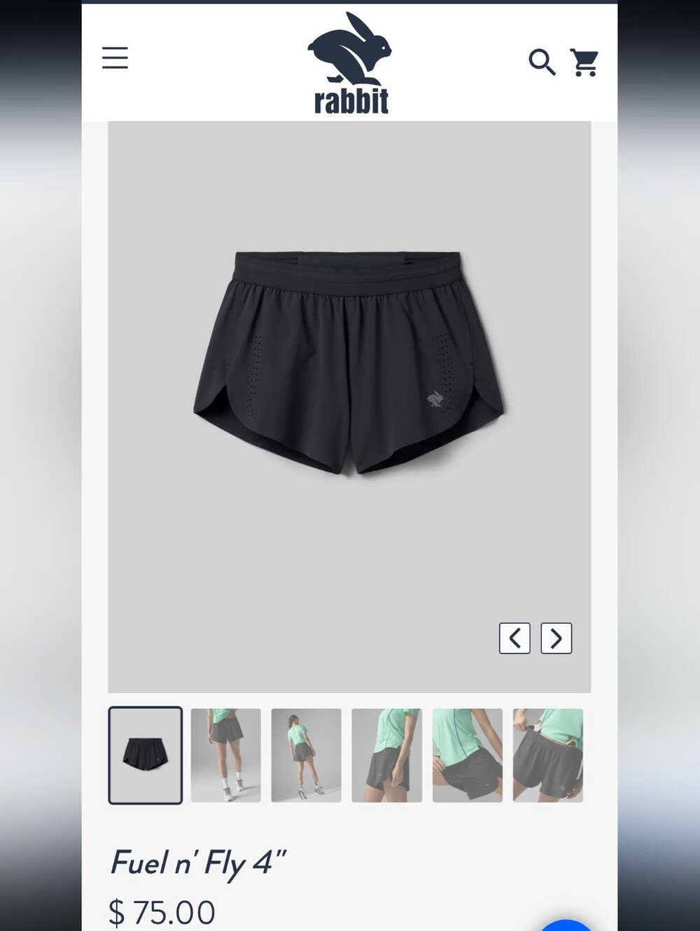 Rabbit Fuel 'n' Fly Shorts 4"